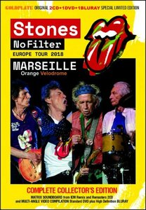 ROLLING STONES / NO FILTER EUROPE TOUR 2018 MARSEILLE Orange Velodrome (2CD+DVD+Blu-ray)