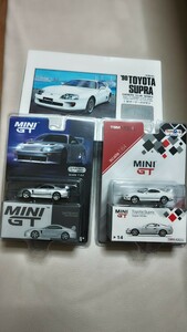 MINI GT トヨタ スープラ TRD 3000GT 2台セット JZA80 ミニカー TSM MODEL 1/64 