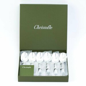 Christofle クリストフル スプーン 6本セット SVメッキ カトラリー テーブルウェア 洋食器【未開封品】箱付 #33957YR