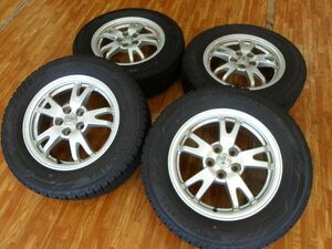 O 送料無料 30 プリウス 純正 15 5H100 6J+45 ヨコハマ IG60 195/65R15 トヨタ ウィッシュ カローラスポーツ プレミオ アリオン レクサスCT