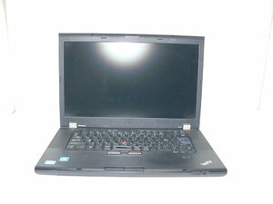 【JUNK】Lenovo ThinkPad T520 Core i5-2520M 2.5GHz メモリ 4GB HDDなし 起動不良 ACアダプタ付属なし