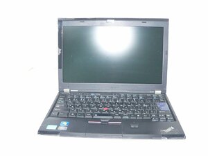 【JUNK】Lenovo ThinkPad X220 HDDなし 起動不良 ACアダプタ付属なし