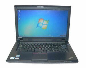 Windows7 Pro 32bit Lenovo ThinkPad L412 4403-RR1 Celeron P4600 2.0GHz メモリ 2GB HDD 250GB(SATA) DVD-ROM
