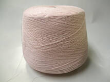 特価SALE！◆毛糸 AOI コットン100％ 薄ピンク 番手1/15 1kg◆1052◆_画像2