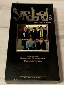 B【美品】THE YARDBIRDS　 4CD 　ヤードバーズ　　train kept a-rollin' ●The COMPLETE●GIORGIO GOMELSKY PRODUCTIONS　Tシャツ付き