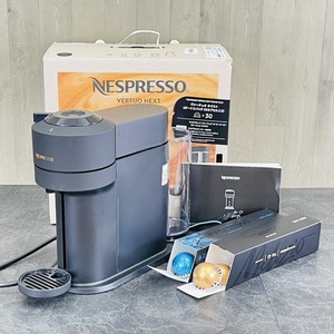 ネスプレッソ コーヒーメーカー 【中古】動作保証 NESPRESSO GDV1 2023年製 ヴァーチュオ ネクスト 黒/64997