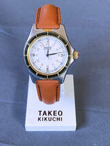 TAKEO KIKUCHI タケオキクチ 腕時計 TK-7506 稼動中 良品_画像1
