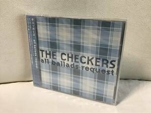 未使用品　チェッカーズ　The Checkers 　ALL BALLADS REQUEST　バラードベストアルバム　BEST　CD　藤井フミヤ　未開封品　送料無料