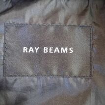 RAY BEAMS　レイビームス　ナイロン　ダウンベスト　ダウン80％　フェザー40％　S～Mサイズくらい　薄いブラウン　茶　レディース　_画像7