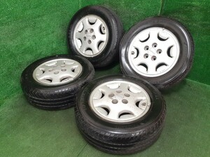 スープラ等に トヨタ純正アルミ 15×6J OFF50 5H PCD114.3 ヨコハマ RADIAL 369 215/60R15 売切!!