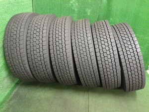 21年製 BRIDGESTONE ブリヂストン M888 225/80R17.5 123/122L タイヤのみ 6本 レンジャー等に 売切!!