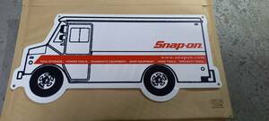 ★新品 Snap-on スナップオン プラステック ティンサイン 看板 プレート 375mm×180mm×2mm★