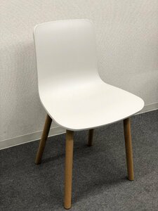 ■Vitra/ヴィトラ■HAL RE Wood/ハル RE ウッド コットンホワイト プラスチックチェア ジャスパー・モリソン★埼玉発送★