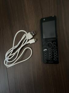 WILLCOM honey Be HONEYBEE black WX333K with charger .