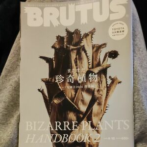 BRUTUS (ブルータス) 2016年 4/15号 雑誌