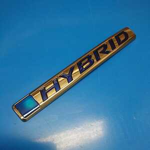 HONDA HYBRID GOLD EMBLEM ホンダ ハイブリッド ゴールドエンブレム ACURA アキュラ MUGEN VEZEL ヴェゼル FIT SHUTTLE シャトル FREED 