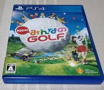 【PS4】 New みんなのGOLF (通常版) Newみんなのゴルフ 中古_画像1