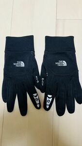 ノースフェイス The North Face E-TIP GLOVES E-TIPは取れてます　手袋 グローブ 黒 メンズ　Mくらい