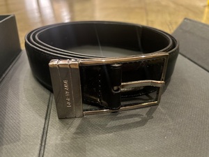 【1円】美品箱付 ディオール オム メンズ スクエア ブラック ベルト 95 Dior Homme Hedi Slimane soloist ナンバーナイン hyristic YSL LV