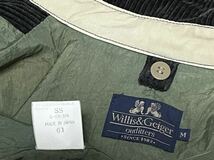 Willis&Geiger outfitters SINCE 1982 コーデュロイジャケット 黒 Mサイズ_画像3