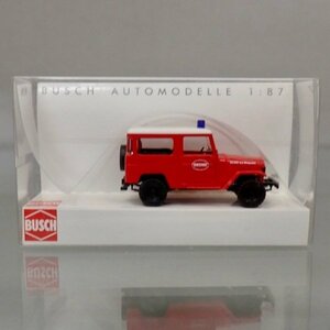 ★BUSCH トヨタ ランドクルーザー J4 Franzosishe Feuerwehr 消防車 1/87★