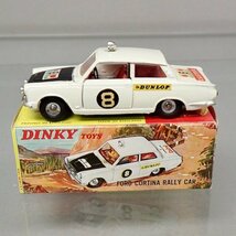 ★当時物 DINKY 212 フォード コルチナ ラリーカー 1/43★_画像3