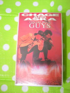  быстрое решение ( включение в покупку приветствуется )VHS CHAGE AND ASKA( коричневый ge&. птица ) 2 шт. комплект CONCERTMOVIE GUYS* видео прочее большое количество выставляется θm694