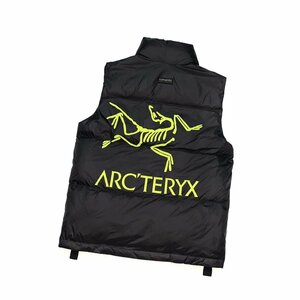 ARC'TERYX アークテリクス ダウンベスト メンズ レディース ジャケット 袖なし アウター 立て襟 防風 暖かい 2XLサイズ