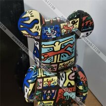 BE@RBRICK KEITH HARING #10 400％ bearbrick ベアブリック MEDICOM TOY メディコム トイ 芸術 おしゃれ 280mm_画像4