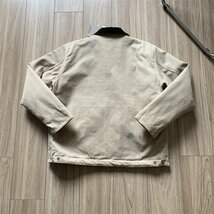 Carhartt Vintage カーハート カーゴジャケット メンズ 帆布 中綿入り コート 秋冬 アウター カジュアル トップス Mサイズ_画像2