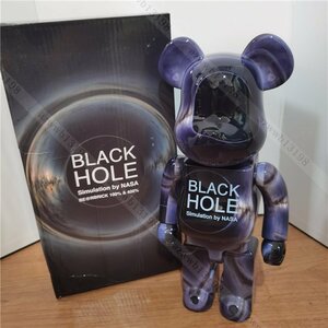 BLACK HOLE BE@RBRICK 400％ ベアブリック かっこいい bearbrick 引力が強く光をも飲み込むブラックホール