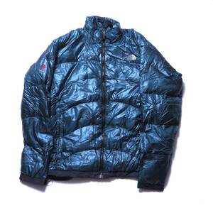 USED THE NORTH FACE SUMMIT ACONCAGUA ”TEAL” XLサイズ ノースフェイス サミット アコンカグア ダウン バルトロ ヌプシ インナーダウン 