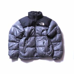 USED THE NORTH FACE NUPTSE JKT "SILVER" Sサイズ ノースフェイス ヌプシ 正規品 マクマード ヒマラヤン B354