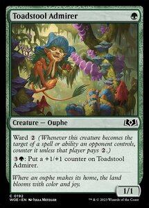 MTG ■緑/英語版■ 《毒茸の称賛者/Toadstool Admirer》★FOIL★エルドレインの森 WOE