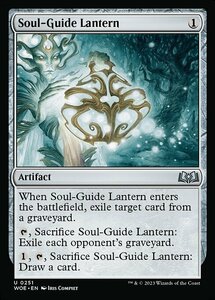 MTG ■無/英語版■ 《魂標ランタン/Soul-Guide Lantern》★FOIL★エルドレインの森 WOE