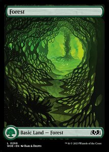 MTG ■土地/英語版■ 《森/Forest》エルドレインの森 WOE