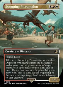 MTG ■金/英語版■ 《急襲するプテラノドン/Swooping Pteranodon》イクサラン：失われし洞窟 ジュラシックワールド REX