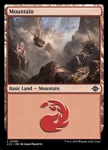 MTG ■土地/英語版■ 《山/Mountain》 ★FOIL★ イクサラン：失われし洞窟 LCI