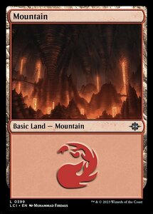 MTG ■土地/英語版■ 《山/Mountain》 ★FOIL★ イクサラン：失われし洞窟 LCI