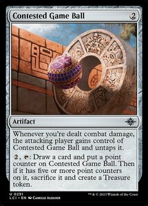 MTG ■無/英語版■ 《激戦の球/Contested Game Ball》 ★FOIL★ イクサラン：失われし洞窟 LCI