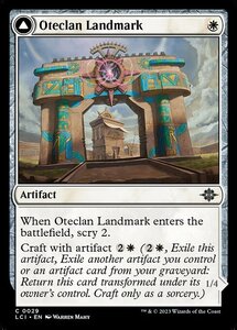 MTG ■白/英語版■ 《オテクランの目印/Oteclan Landmark》 イクサラン：失われし洞窟 LCI