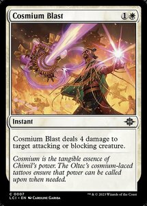 MTG ■白/英語版■ 《コズミューム破/Cosmium Blast》 イクサラン：失われし洞窟 LCI