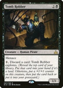 MTG ■黒/英語版■ 《墳墓荒らし/Tomb Robber》イクサランの相克 RIX