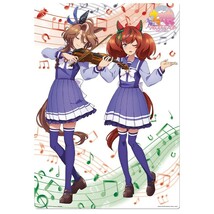 一番くじ ウマ娘 プリティーダービー Season 3 イラストボードD賞サウンズオブアース&ナイスネイチャE賞ドゥラメンテ&エアグルーヴ _画像2