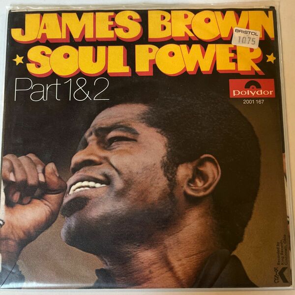 james brown / soul power part1&2 7inch レコード