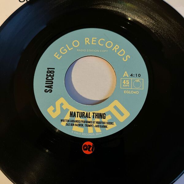 SAUCE81 / NATURAL THING 7inch レコード