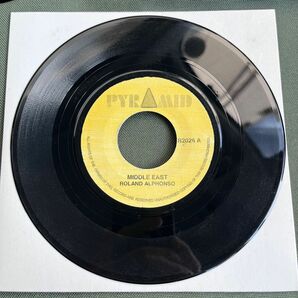 roland alphonso / middle east 、jungle bit 7inch レコード　rocksteady