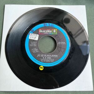 b.b.king/get off my back woman、i want you so bad 7inch レコード