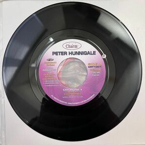 peter hunnigale/oh honey 7inch レコード lovers rock reggae