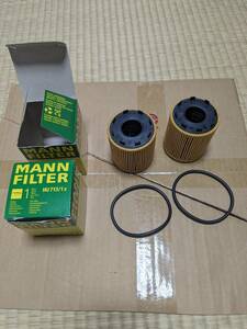 MANN オイルエレメント HU713/1X アルファロメオ ジュリエッタ 94014 エンジン オイル フィルター 未使用